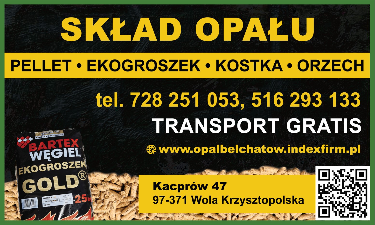 skład opału BEŁCHATÓW 